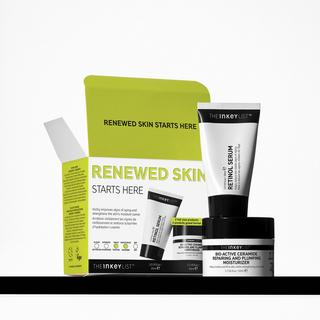 THE INKEY LIST  Renewed Skin Starts Here - Coffret Soin Anti-Age 