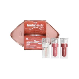 Huda Beauty  Glossiest Gloss Trio - Set di make-up labbra 