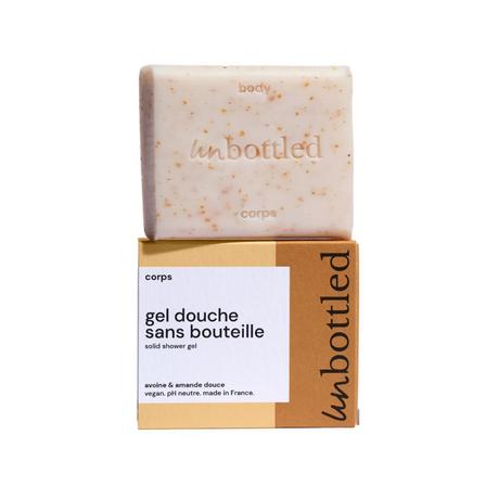 UNBOTTLED SHOWER BAR Gel Douche Sans Bouteille - Körperseife - Hafer und Süssmandel 