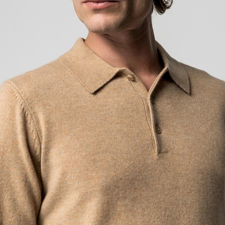 Manor Man Polokragen Feinstrick Pullover  