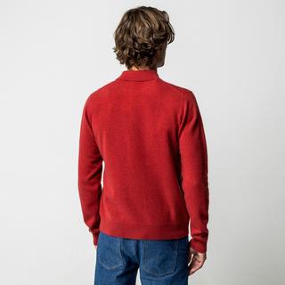 Manor Man Maglione Collo Polo Maglia Fine  