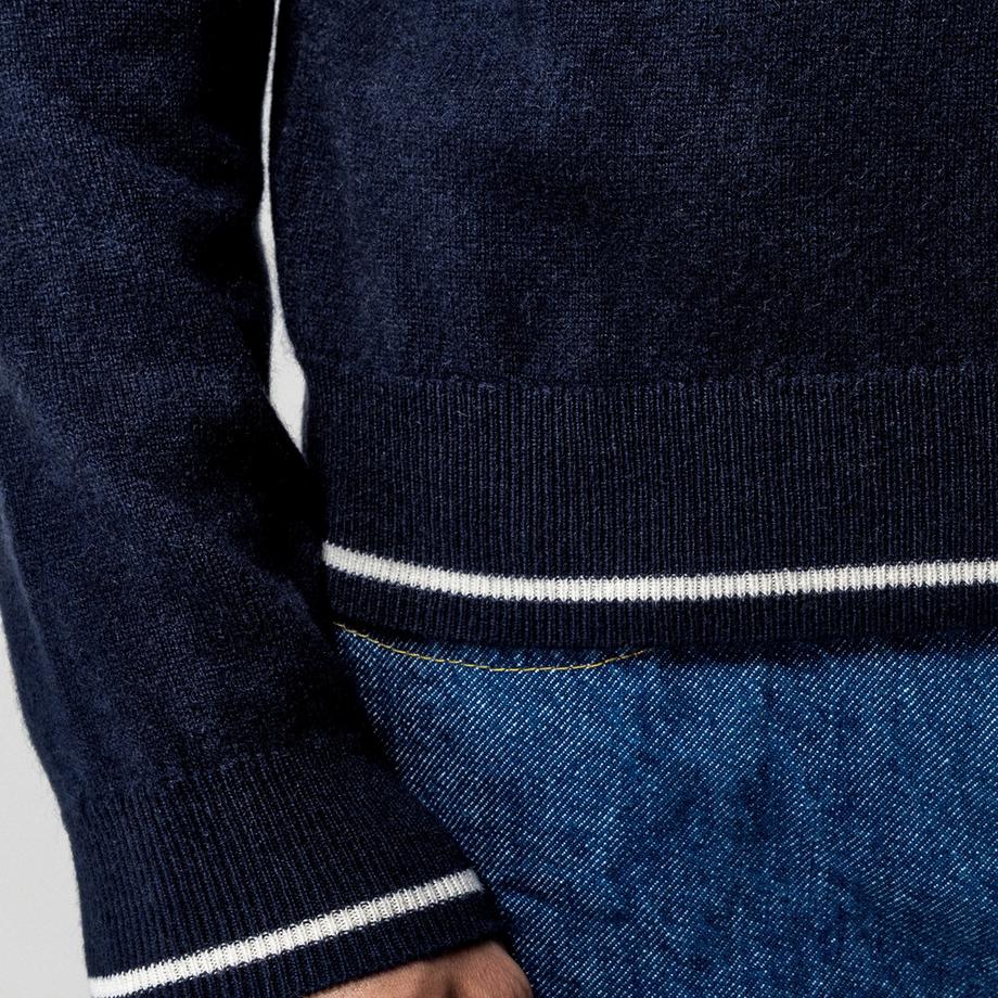 Manor Man Cachemire Col V Pullover  