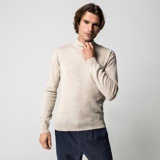 Manor Man Cachemire Mock Neck Pullover  