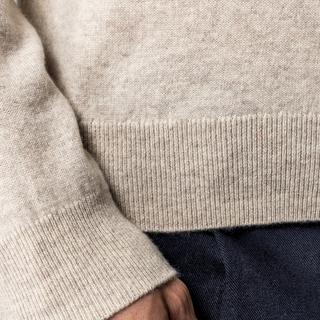 Manor Man Cachemire Mock Neck Pullover  