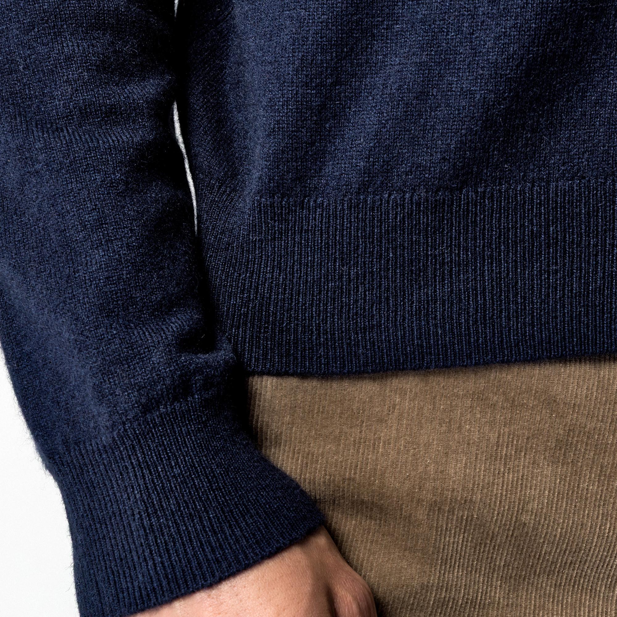 Manor Man Kaschmir Mock Neck Pullover  