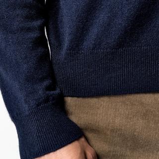 Manor Man Kaschmir Mock Neck Pullover  