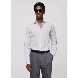 Mango Man VECCHIA Langarm Hemd gestreift  