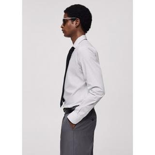 Mango Man VECCHIA Langarm Hemd gestreift  