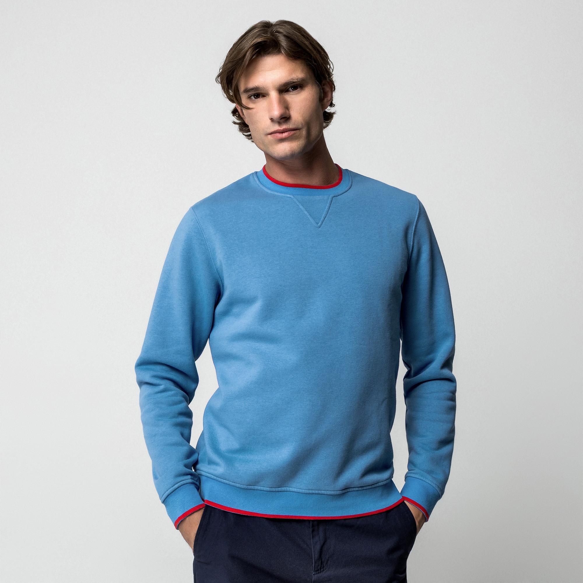 Manor Man Sweat-shirt Col Rond  