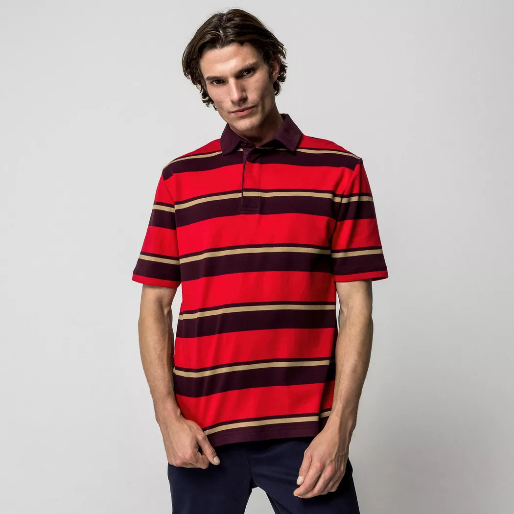 Manor Man - Pullover, für Herren, Hellrot, Größe XL