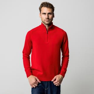 Manor Man Half-Zip Pull Blend Pullover  