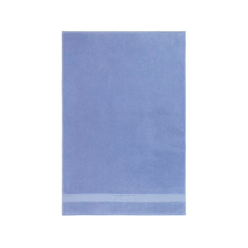 Hugo Boss - Badetuch, 100x150 cm, Himmelblau