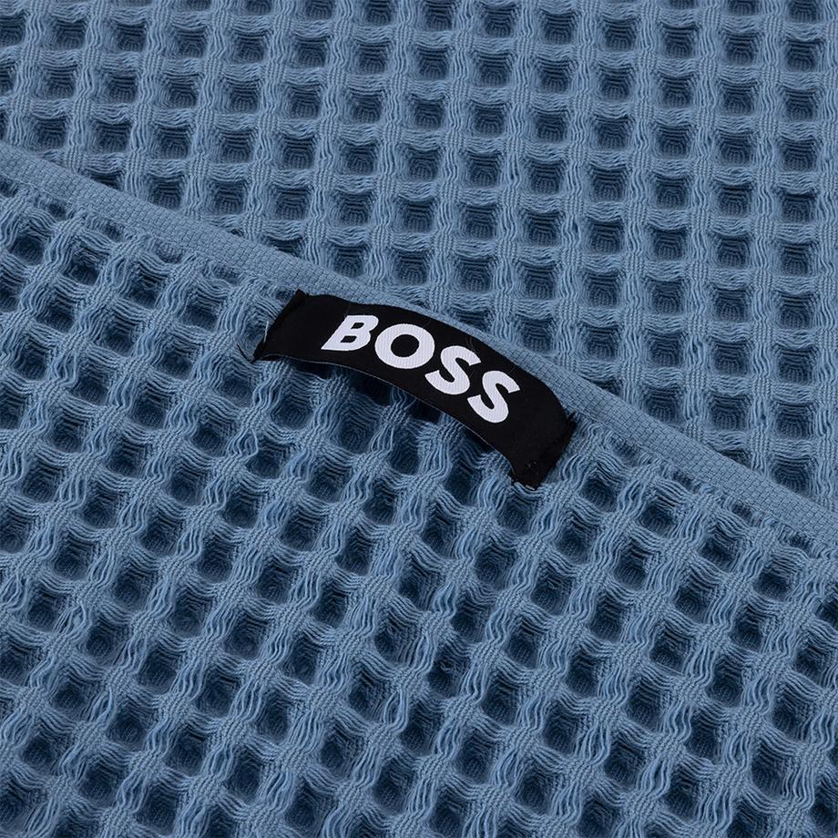 HUGO BOSS Serviette de douche Waffle 