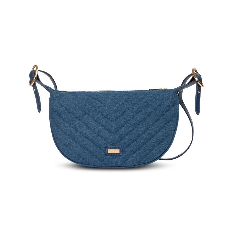 MORGAN Sac Bandoulière en Denim Matelassé  