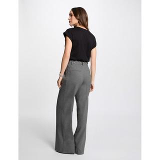 MORGAN T-Shirt Nieten Love Print  