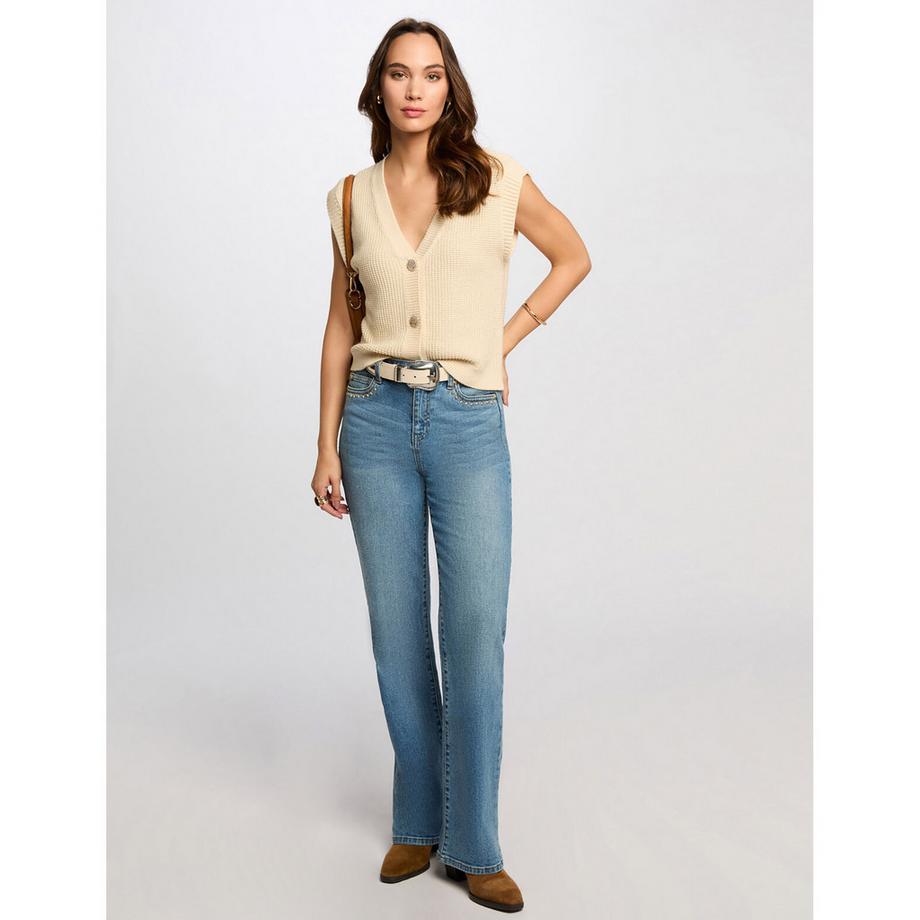 MORGAN Gilet sans manches en maille  