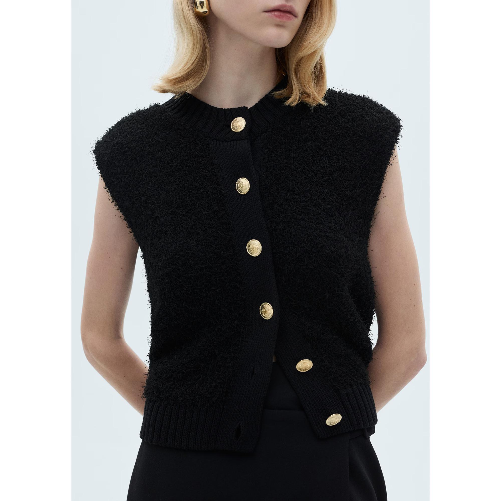 MANGO  PELUDOT Gilet 