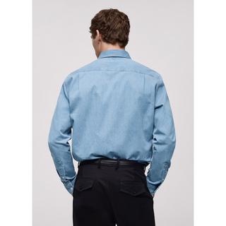 Mango Man DENIM Camicia a maniche lunghe 