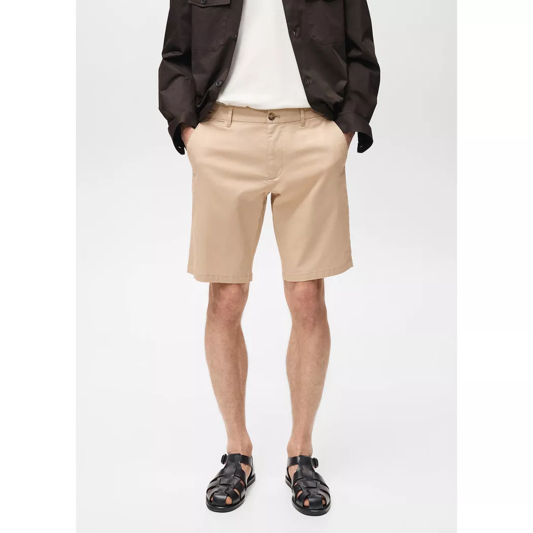 Mango Man - Shorts, für Herren, Beige, Größe 46