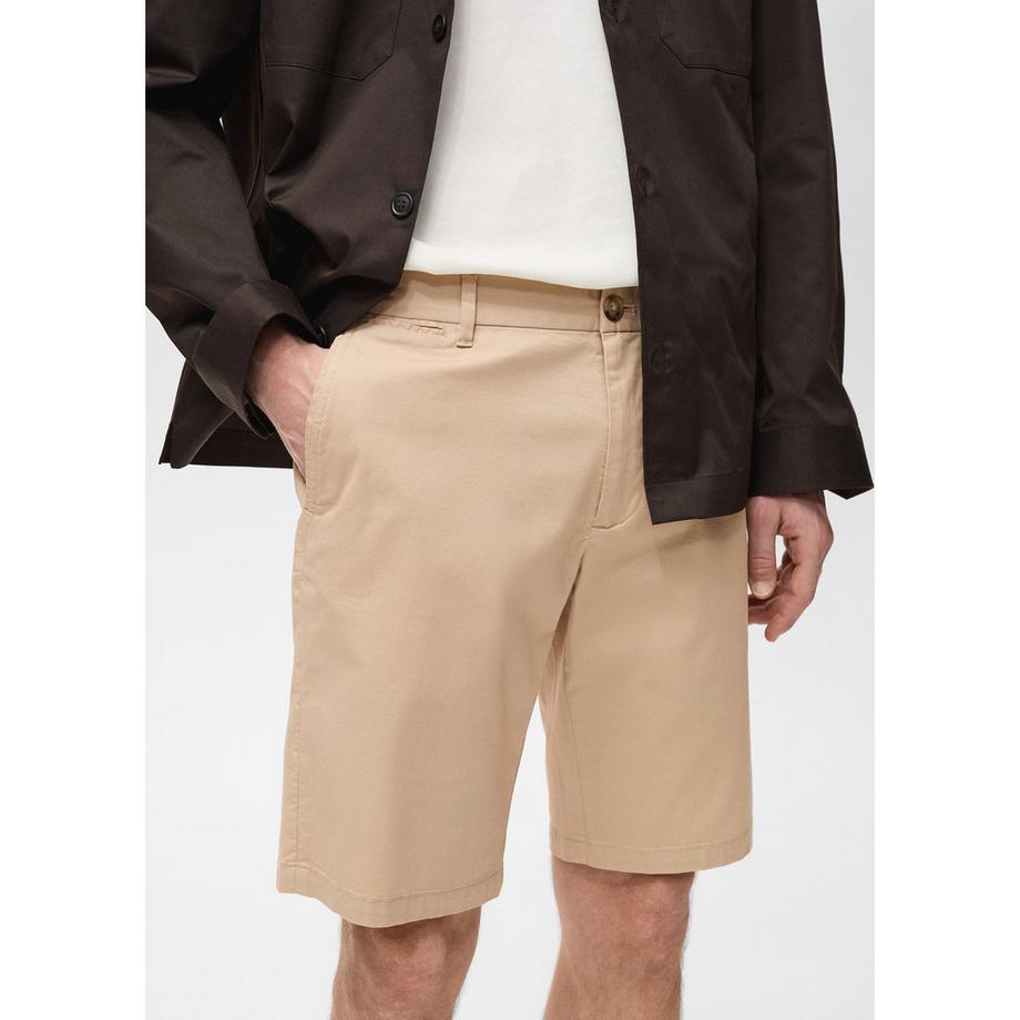 Mango Man Gracia Chino Slim Fit Pantaloncini  