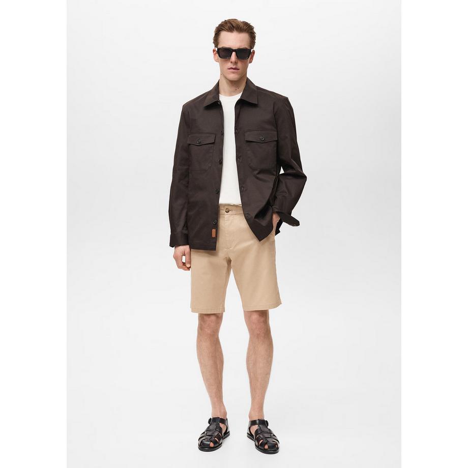 Mango Man Gracia Chino Slim Fit Pantaloncini  