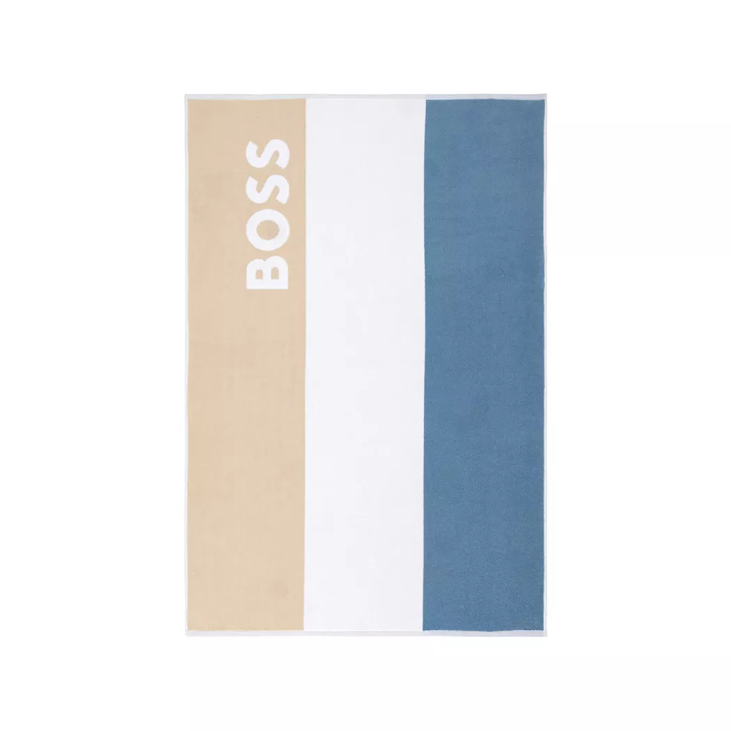 Hugo Boss - Badetuch, 100x150 cm, Himmelblau 2