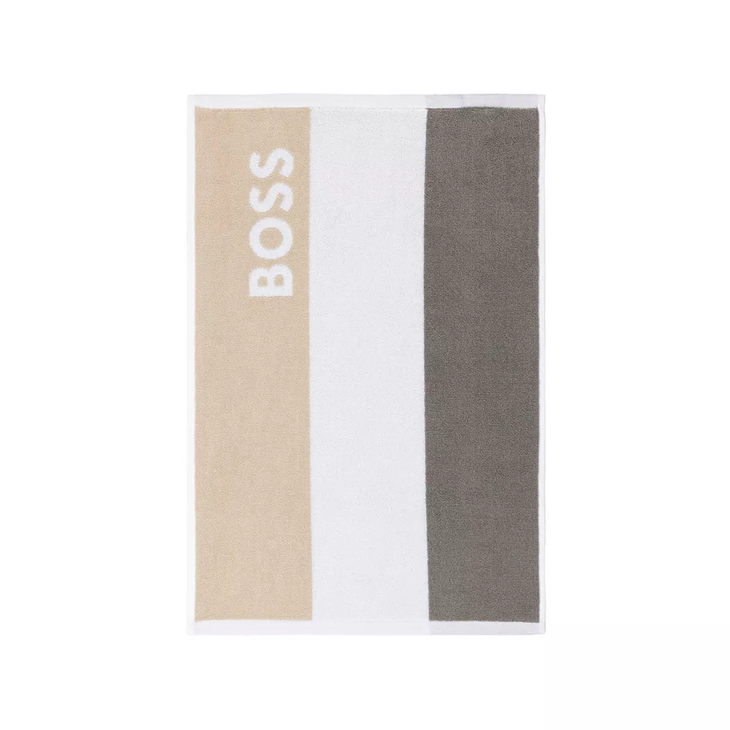 Hugo Boss - Gästehandtuch, 40 x 60 cm, Silber 2