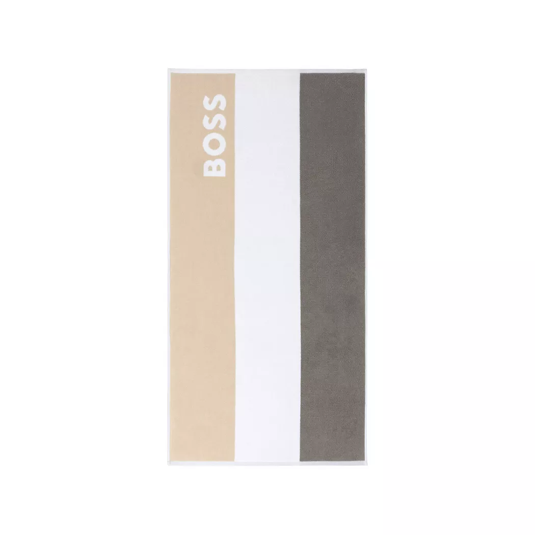 Hugo Boss - Duschtuch, 70x140 cm, Silber