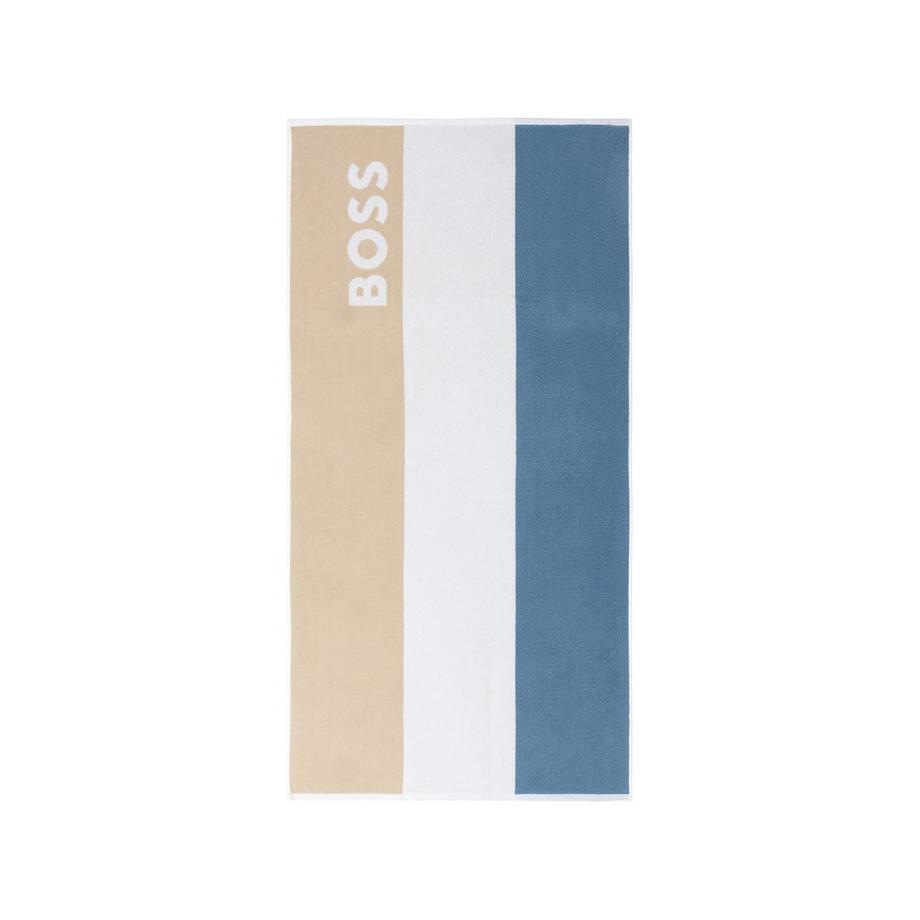 HUGO BOSS Serviette de douche Stripes 