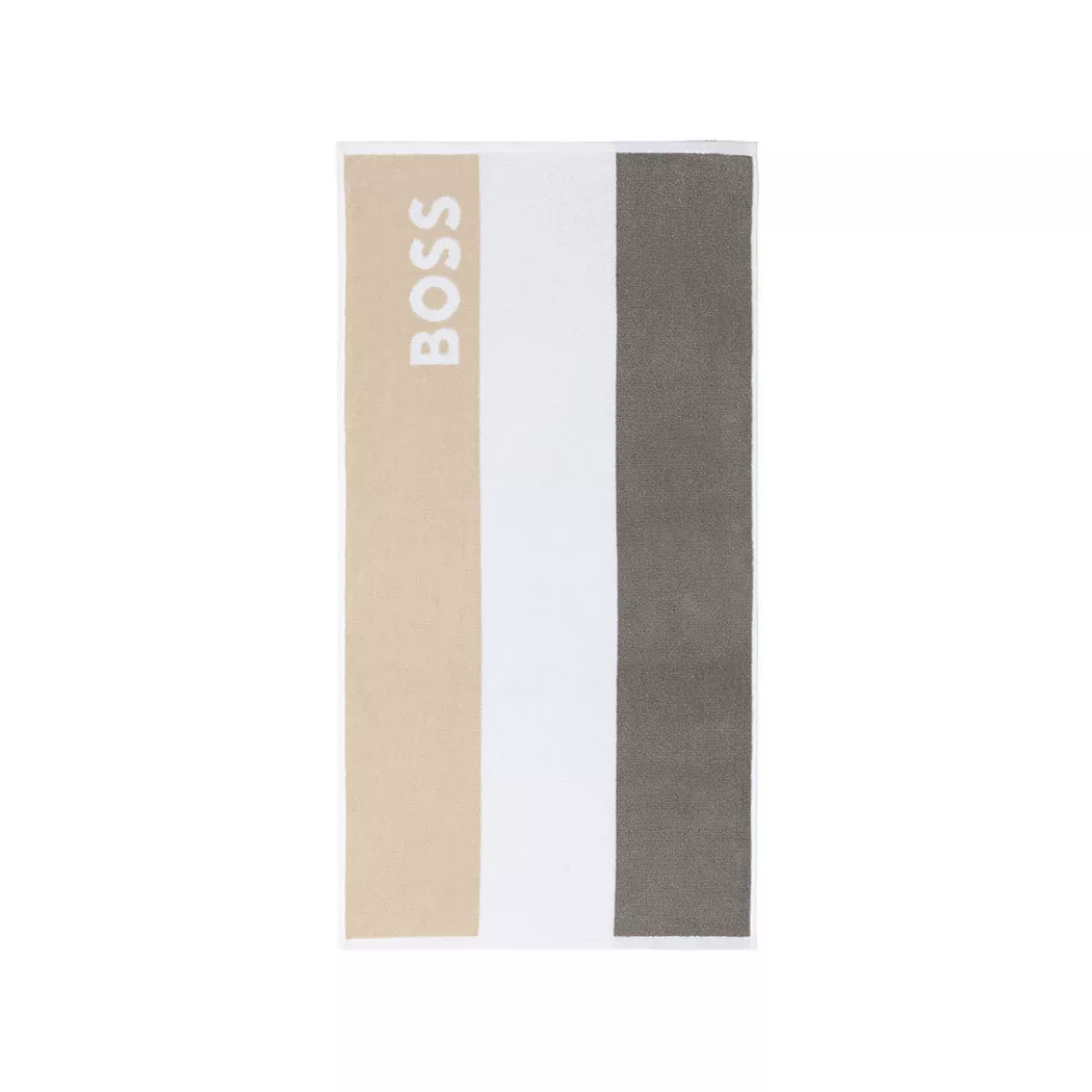 Hugo Boss - Handtuch, 50 x 100 cm, Silber