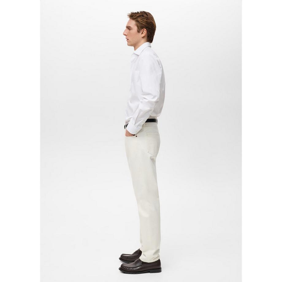 Mango Man DONOSTI Rayures Fines Regular Fit Chemise Manches Longues  