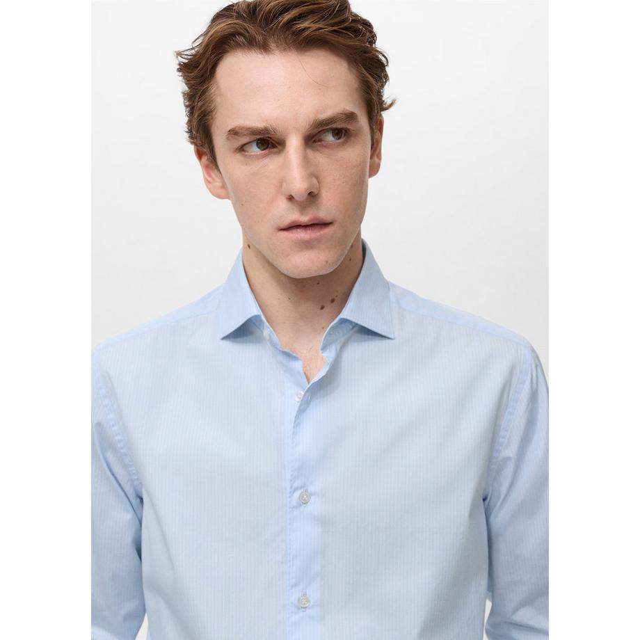 Mango Man DONOSTI Nadelstreifen Regular Fit Langarmhemd  