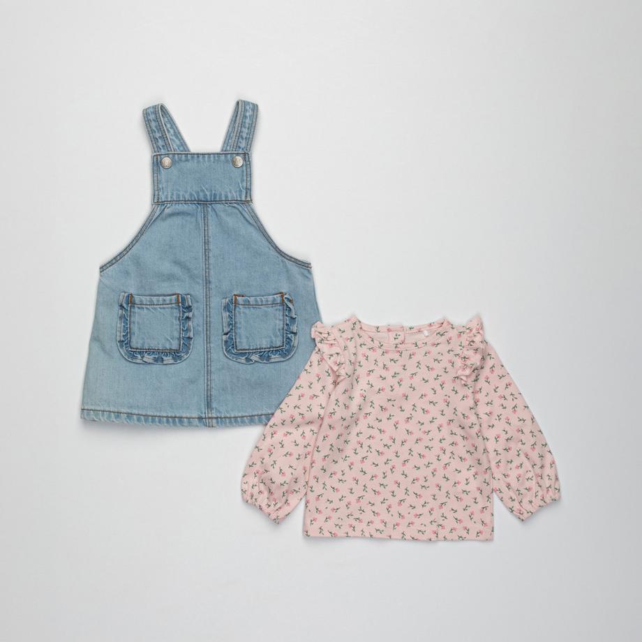 Manor Baby  Ensemble: T-Shirt et jupe 