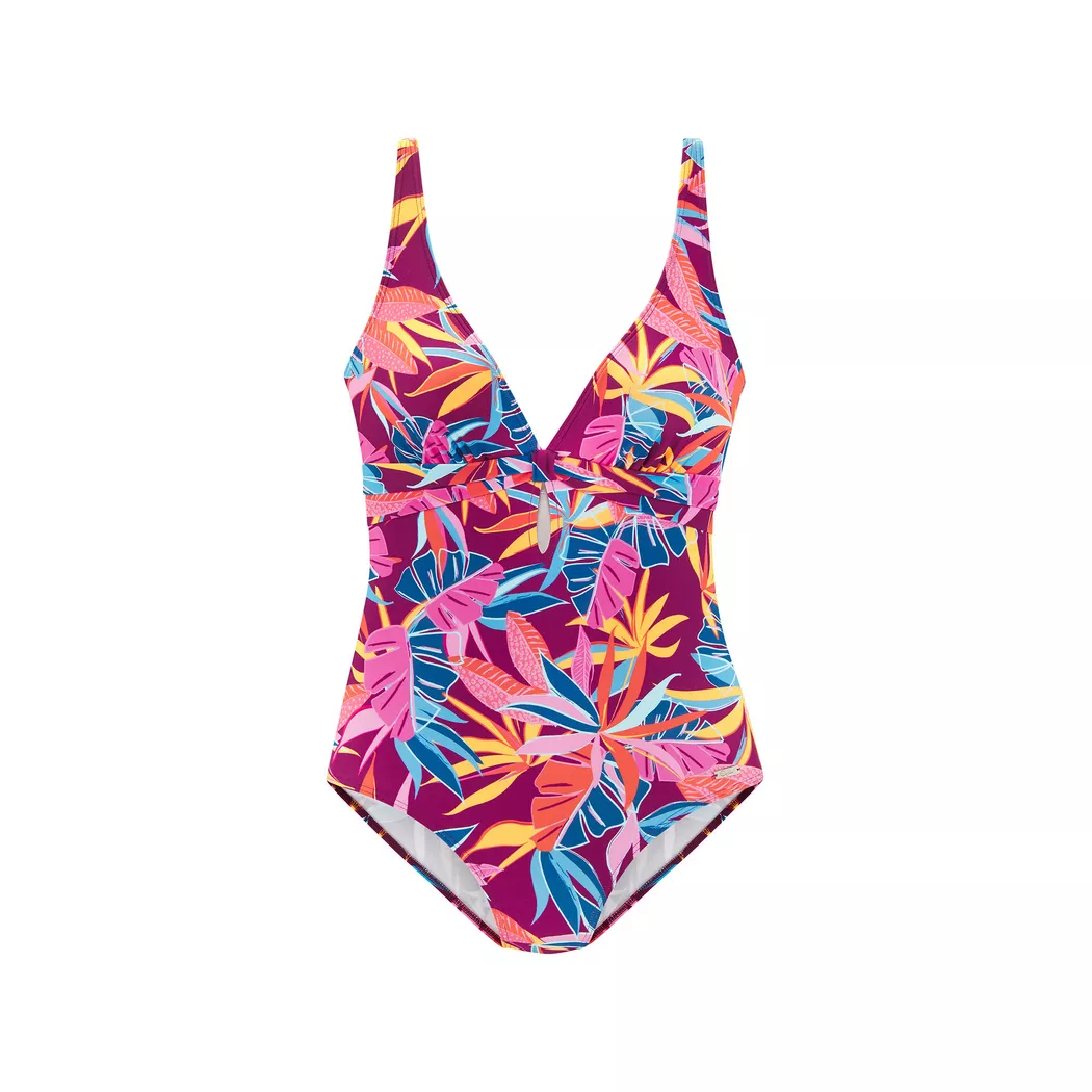 Buffalo - Badeanzug, für Damen, Multicolor, Größe 36/CD