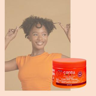 Cantu  Burro di Karité per Capelli Naturali Crema Modellante al Cocco 