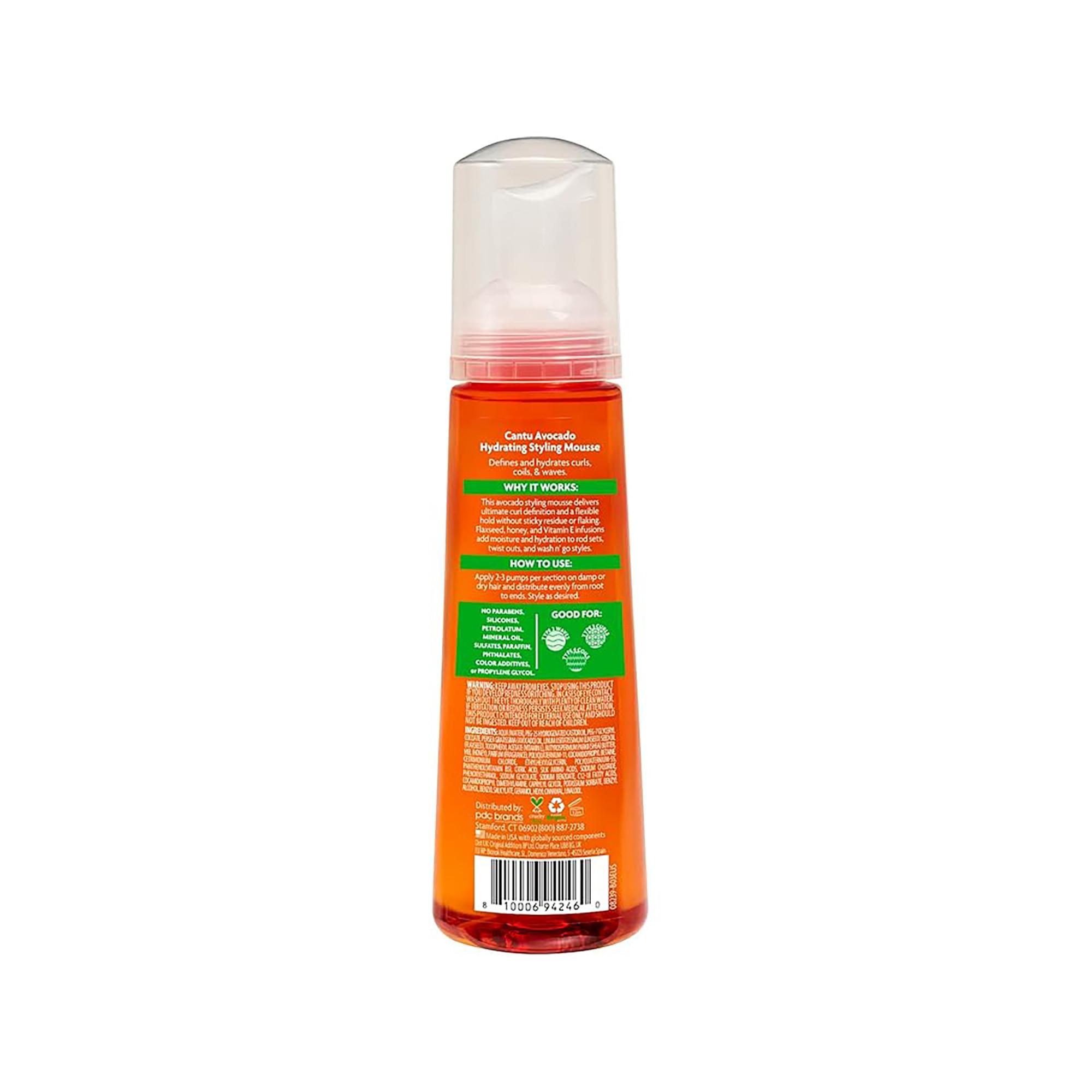 Cantu  Avocat Mousse Coiffante Hydratante 