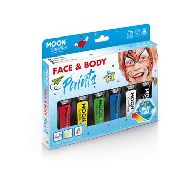 Primary Face & Body Paint Boxset