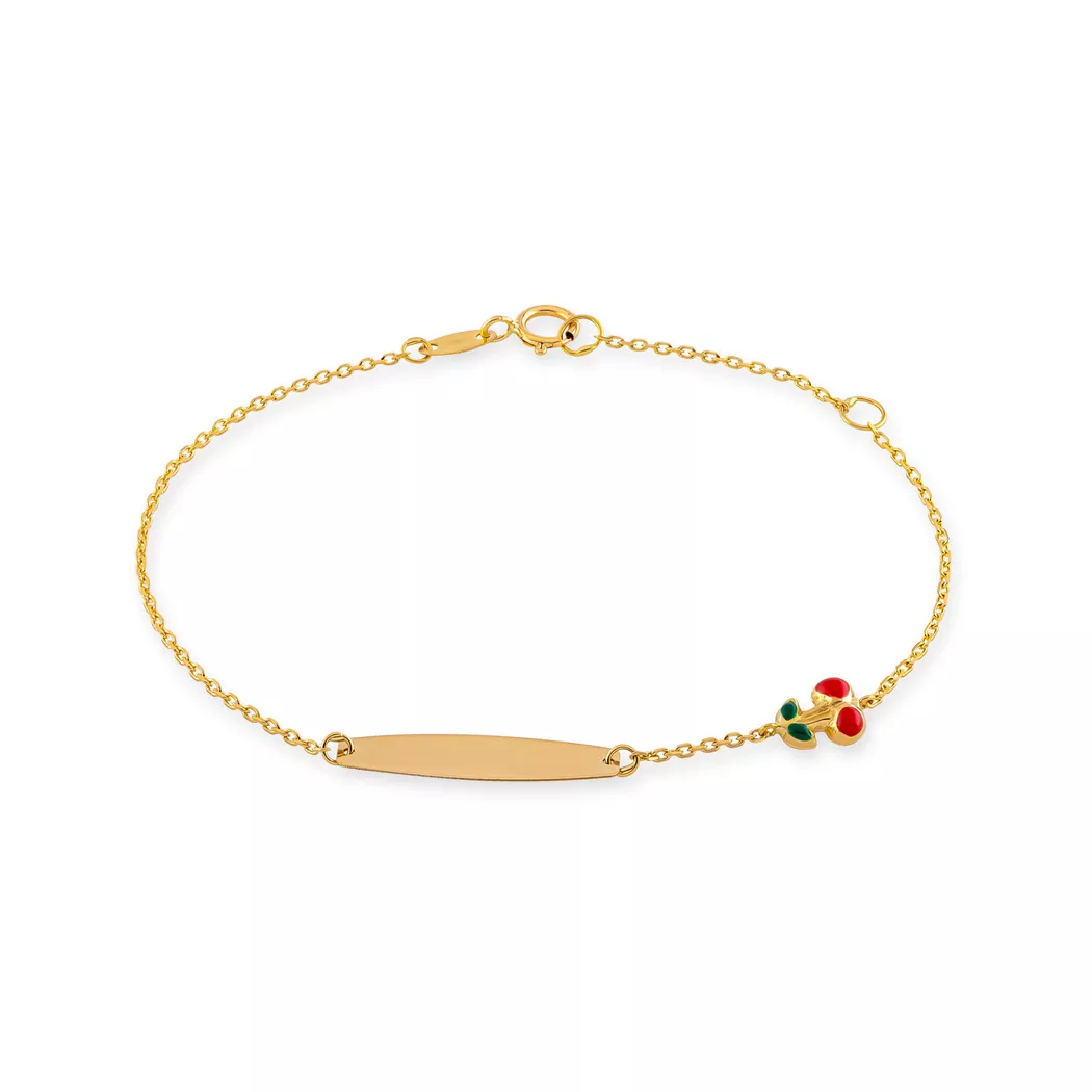 Caramel - Armband, 16cm, Gelbgold