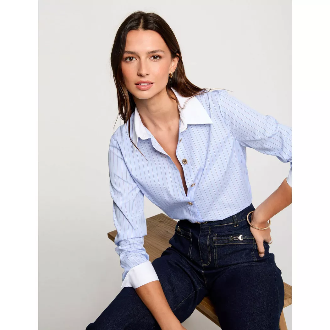 Morgan - Hemd, für Damen, Blau, Größe 40
