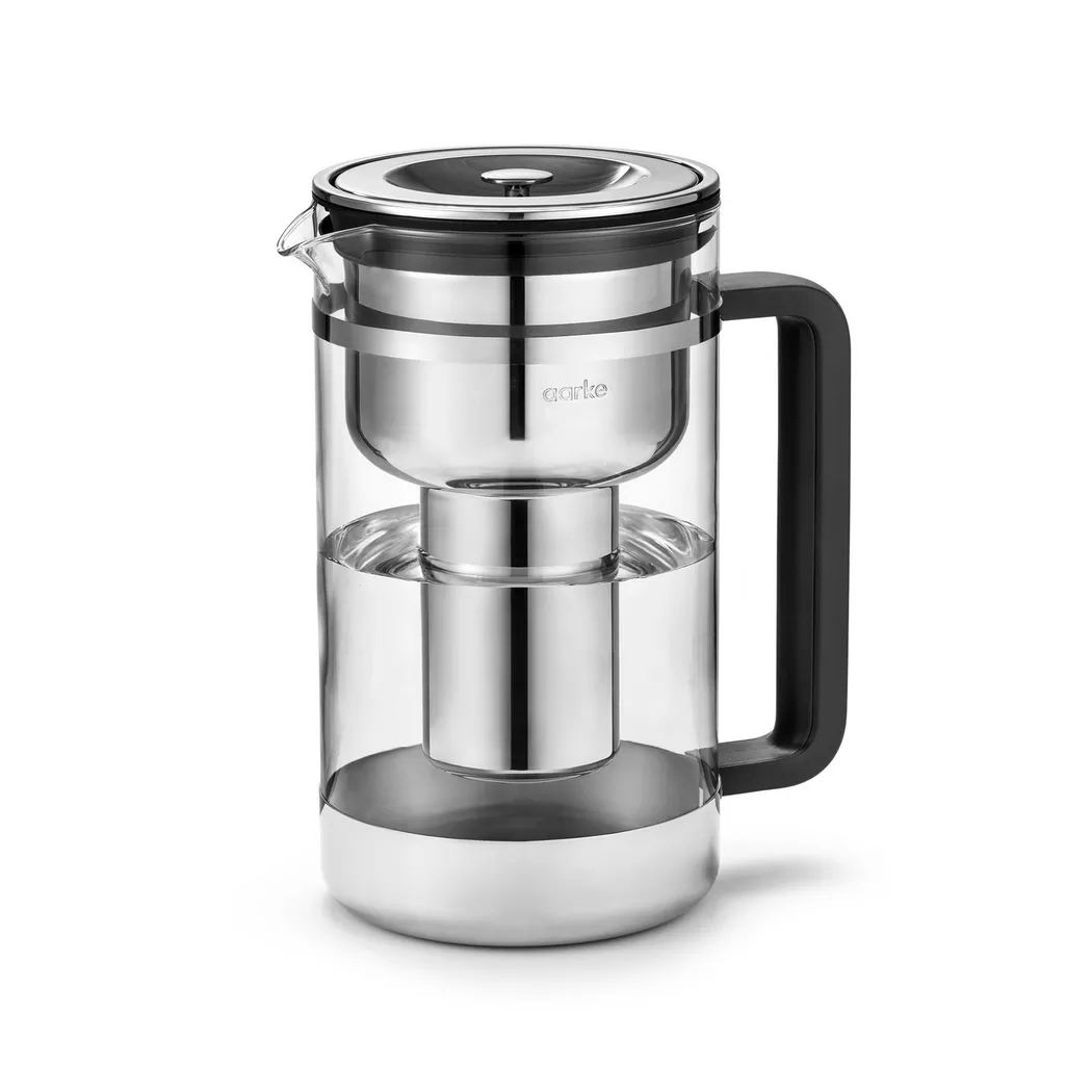 Aarke Wasserfilter Water Filter Pitcher Chrome 1.18L