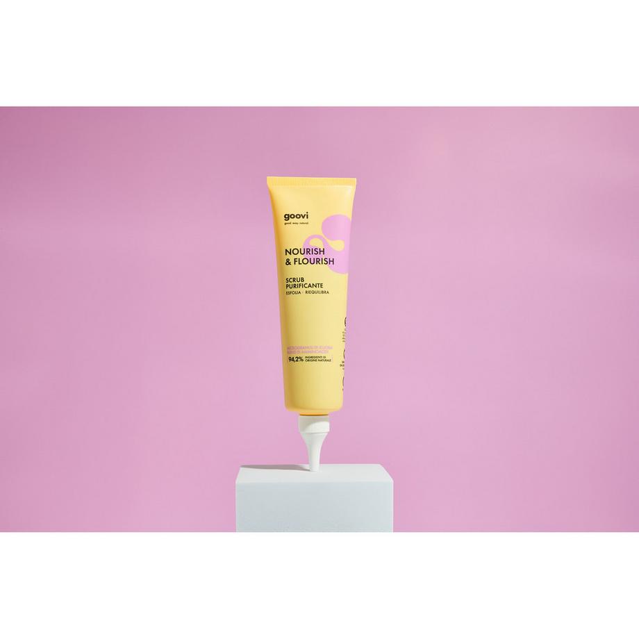 Goovi  NOURISH & FLOURISH - Scrub cute purificante 