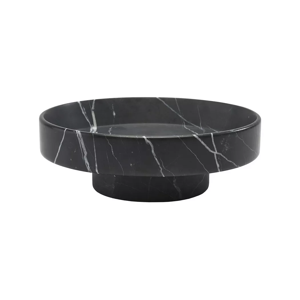 Aquanova Round Tray Gray 30x10cm