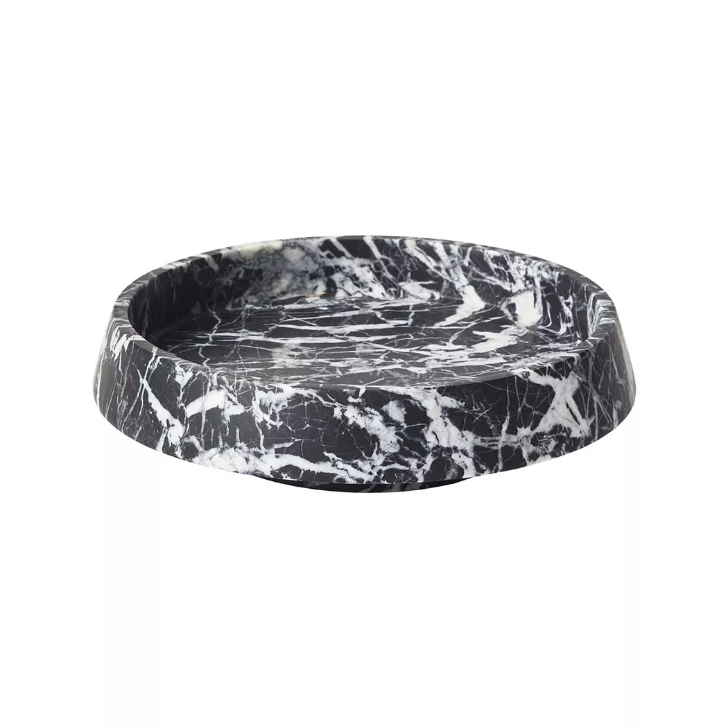 Aquanova - Tablett rund, 25X6CM, Black