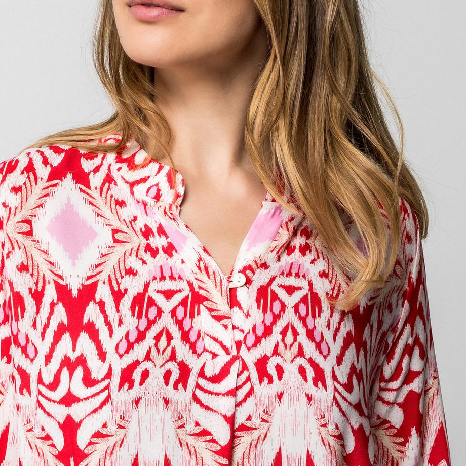 Manor Woman Abito casual con stampa ikat  