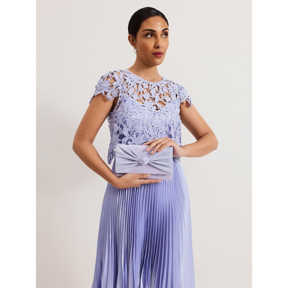 Phase Eight Clutch mit Knotendetail  