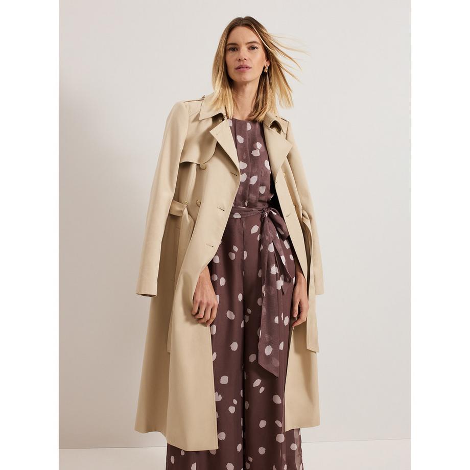 Phase Eight Maxine Polka Dot Chiffon Jumpsuit  