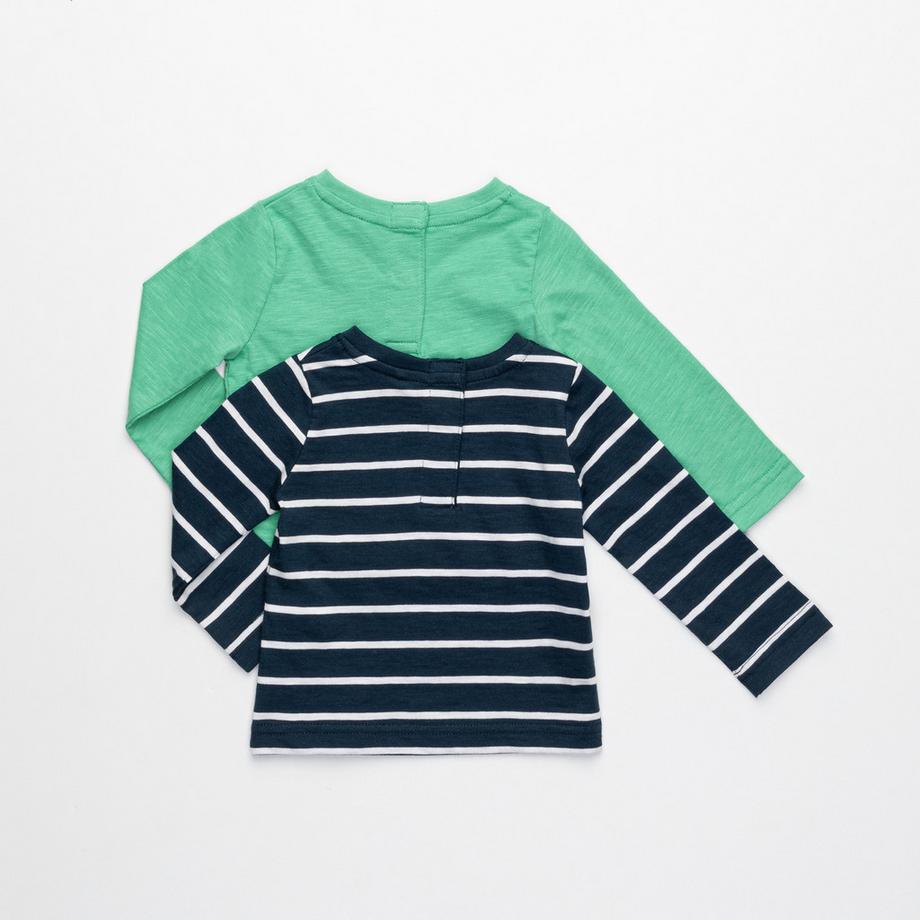 Manor Baby  Lot de 2 T-shirts, manches longues 