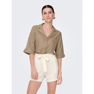 ONLY ONLTOKYO SS Chemise Mélange Lin  
