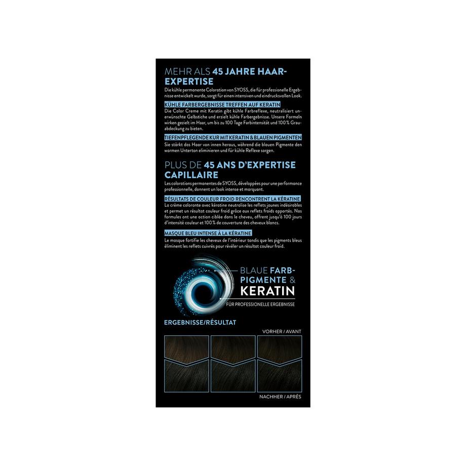 syoss  Coloration 3_59 Kühles Dunkelbraun 