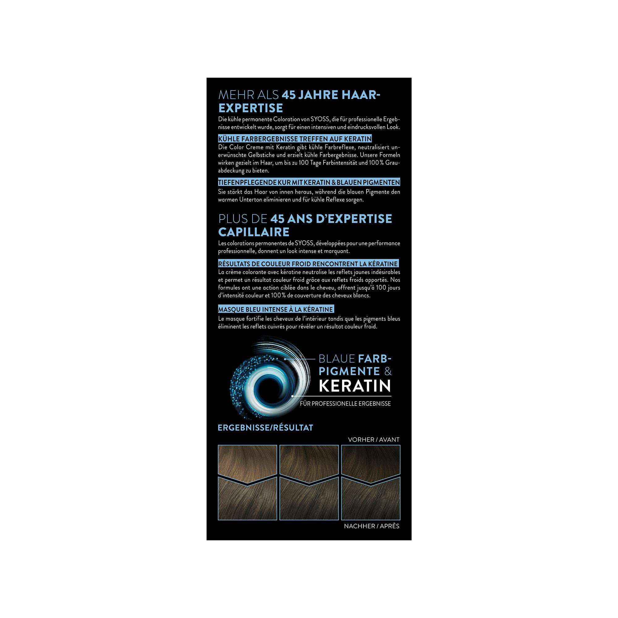 syoss  Coloration 5_95 Kühles Hellbraun 